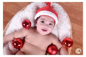 A Baby's smile melts the heart and calms the soul.
 Have a Merry Little Christma...