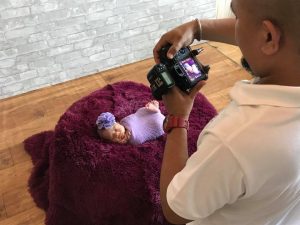 Its been a while ive been posting behind the scene photos from our baby photo se...