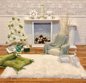Sharing our 2 christmas setup for tomorrow’s kiddie christmas session. This is a...