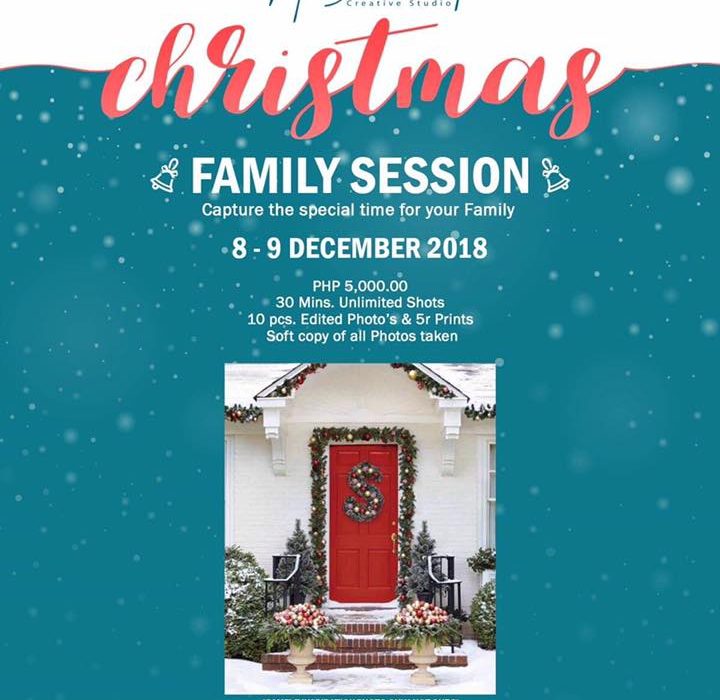 Family christmas session is up! Limited slots only!
The most awaited Christmas f...
