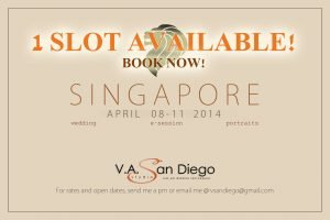 1 vacant slot available! #VAsandiegoStudio #singapore